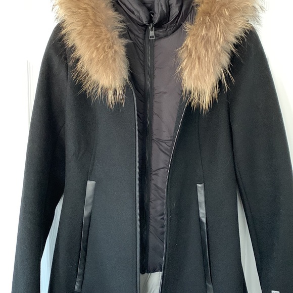 Soia and Kyo black Charlena wool coat - XS - Picture 4 of 7